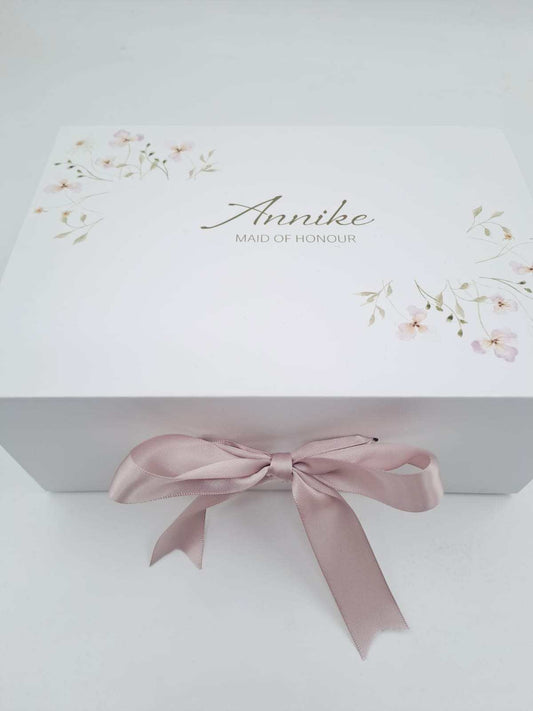 Personalised Deluxe Gift Box-Pink Sherbert