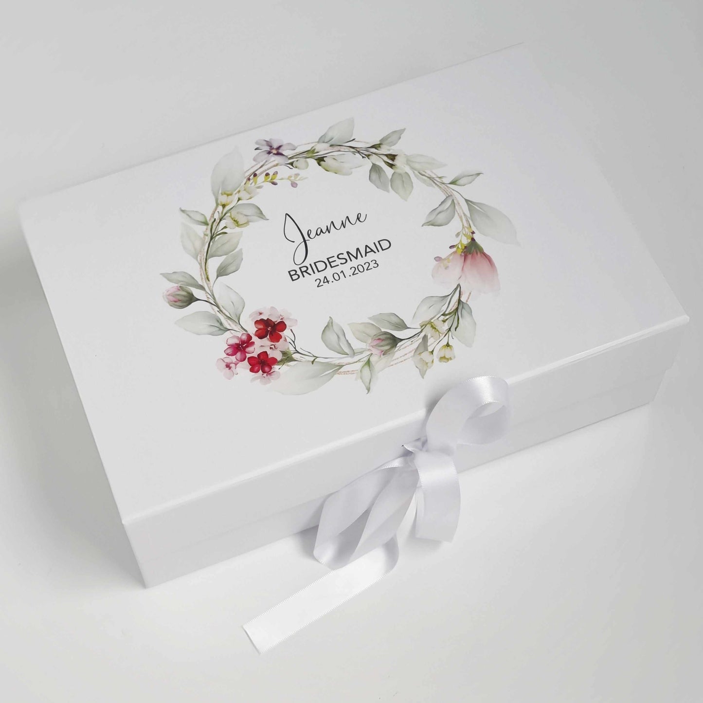 Personalised Bridesmaid deluxe Gift Box- Medium Gift Smooches Bridal