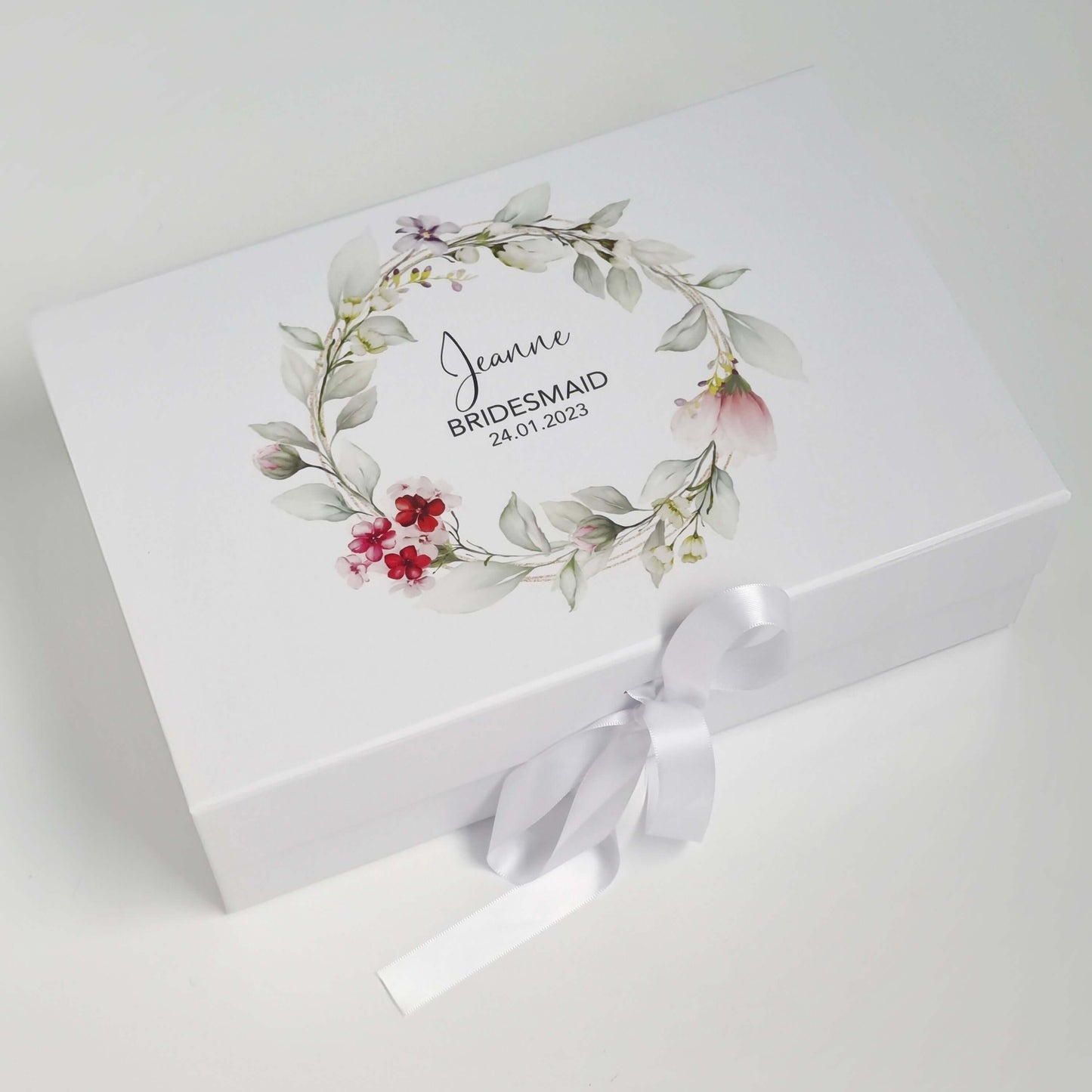 Personalised Bridesmaid deluxe Gift Box- Large Gift Smooches Bridal