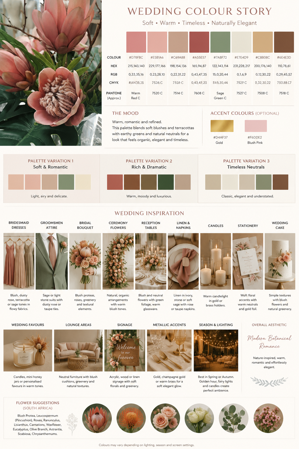 Stop Copying Pinterest: Create a Wedding Colour Palette That's Uniquely Yours
