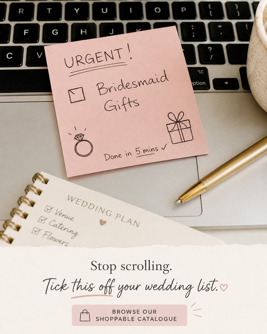 Easy and affordable Bridesmaid gifting