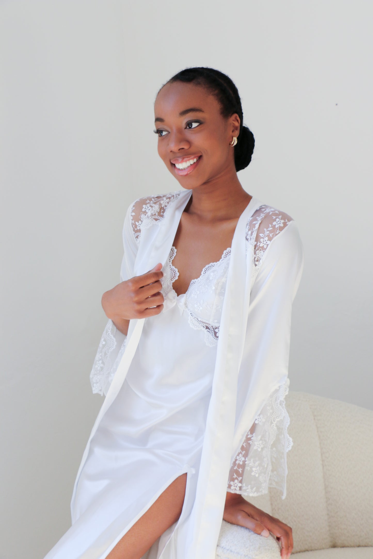 Sofia Bridal Robe Set | Smooches Bridal and Gifts