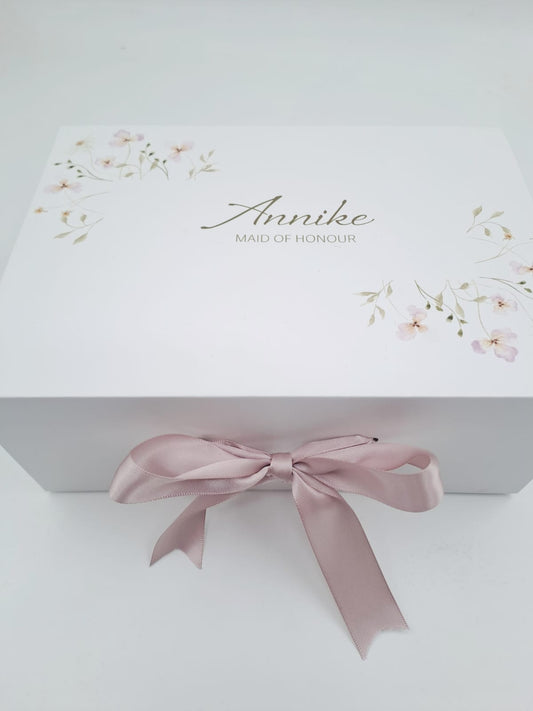 Personalised Deluxe Gift Box-Pink Sherbert