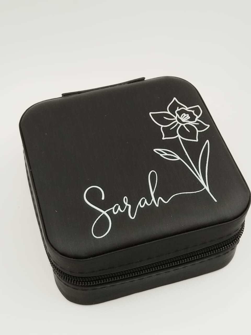 Birth flower personalised  Jewellery Box