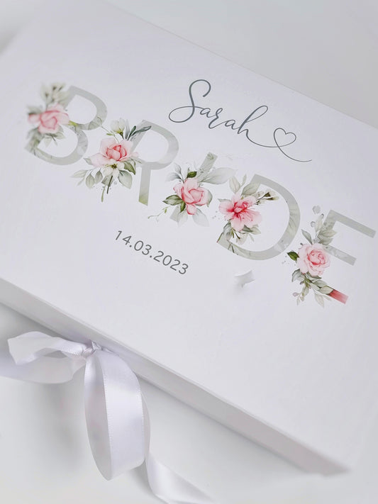 Personalised Bride Deluxe Gift Box - Smooches Bridal
